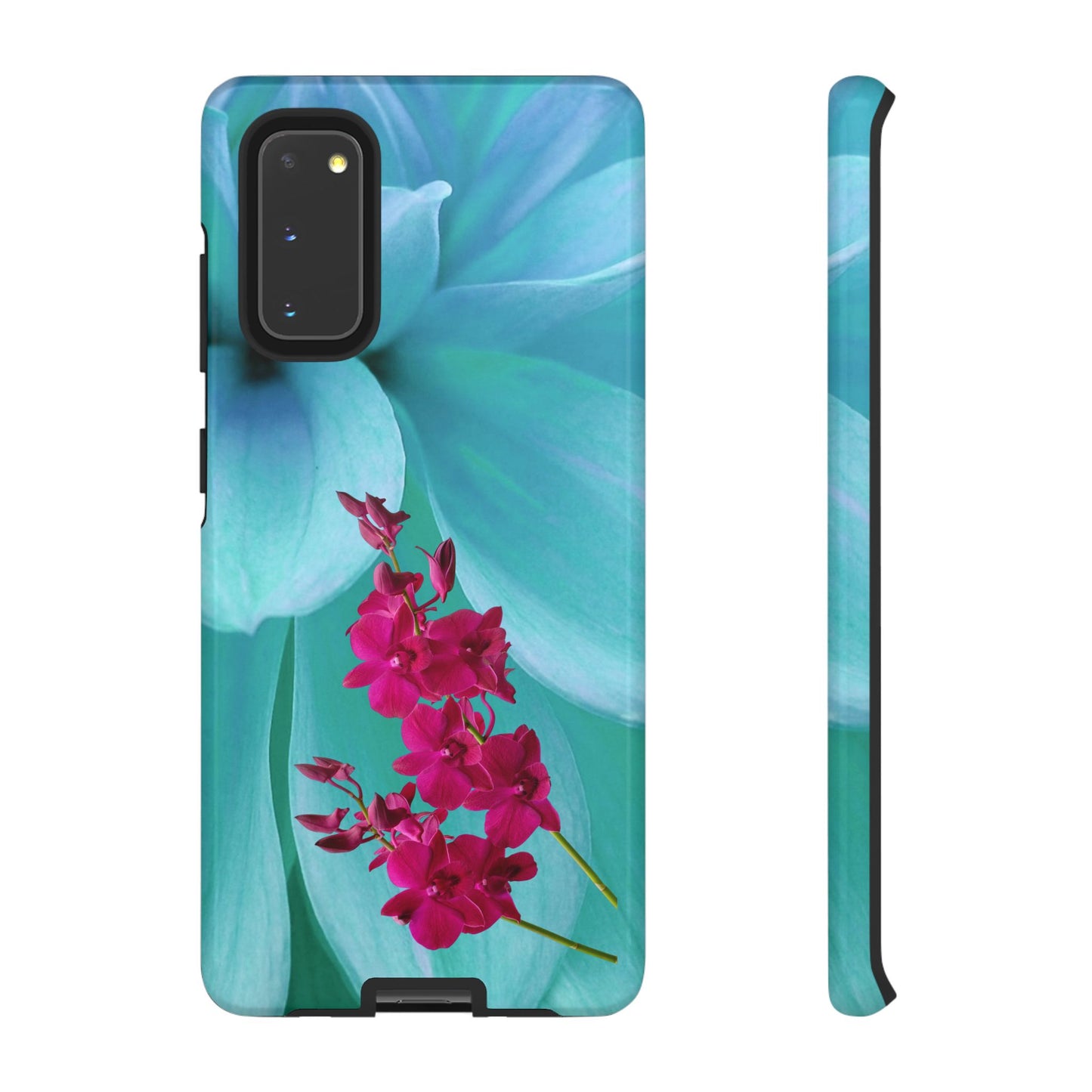 Tough Phone Case - Elegant Orchid Design