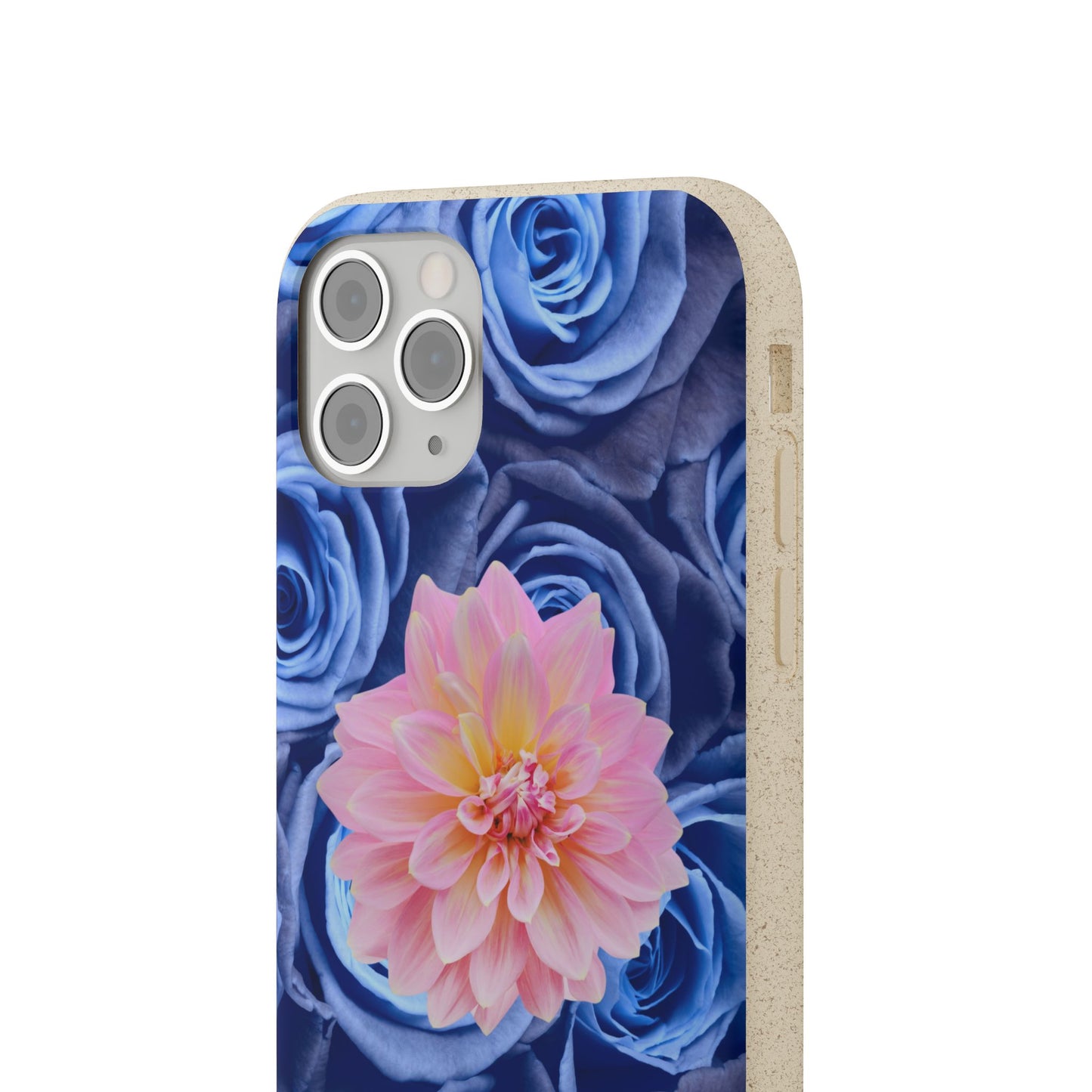 Biodegradable Cases- Blue Roses Design