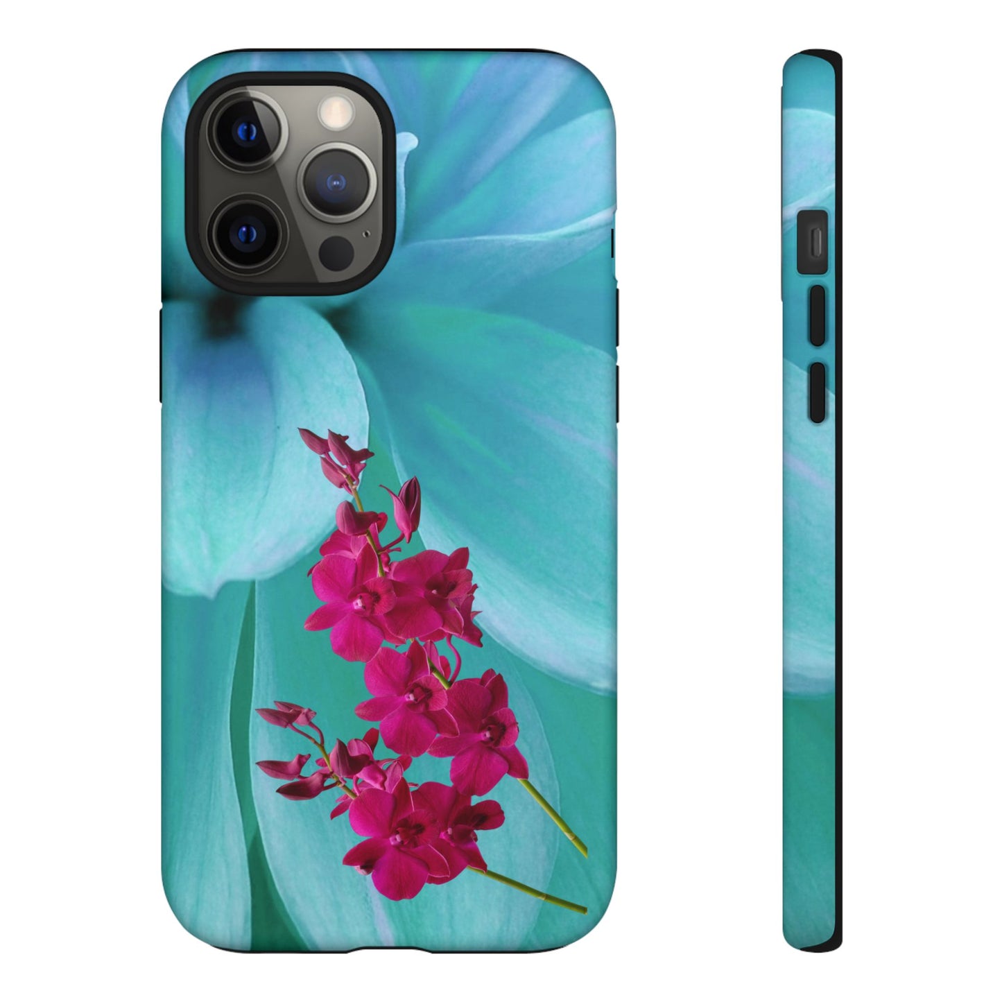 Tough Phone Case - Elegant Orchid Design