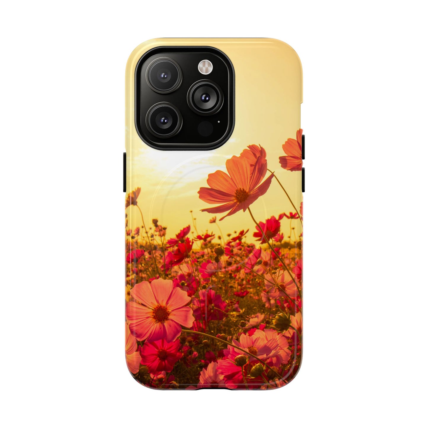 Tough Magnetic Phone Case – Vibrant Floral  and Stylish Protection for Nature Lovers