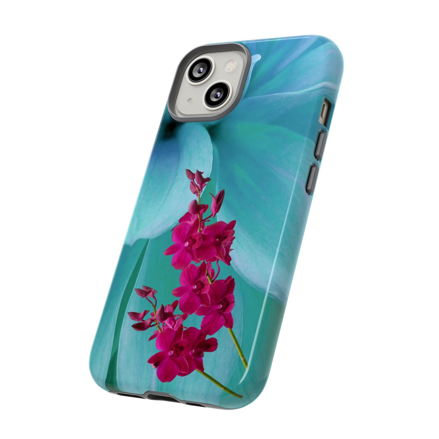 Tough Phone Case - Elegant Orchid Design