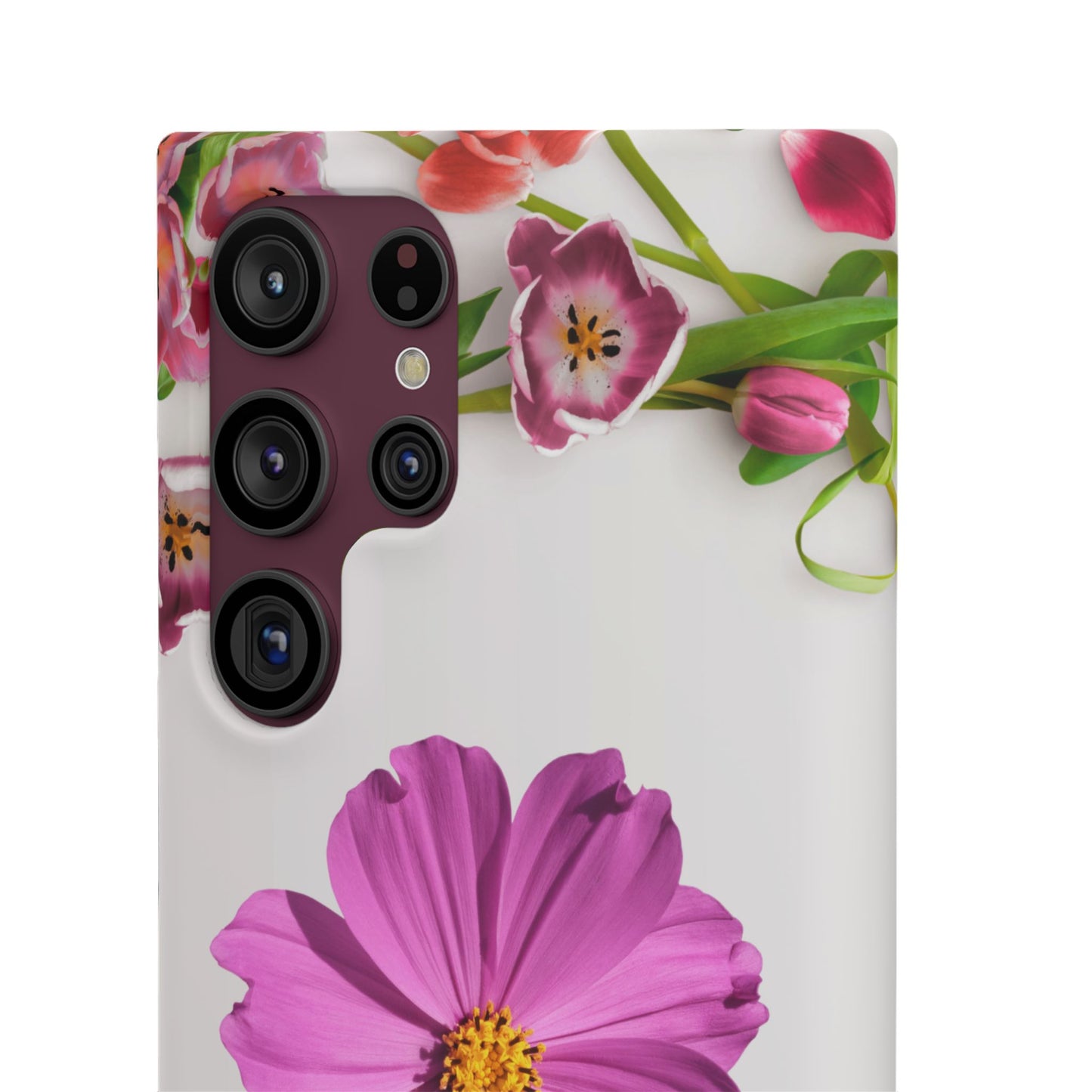 Snap Case- Elegant Flower Design