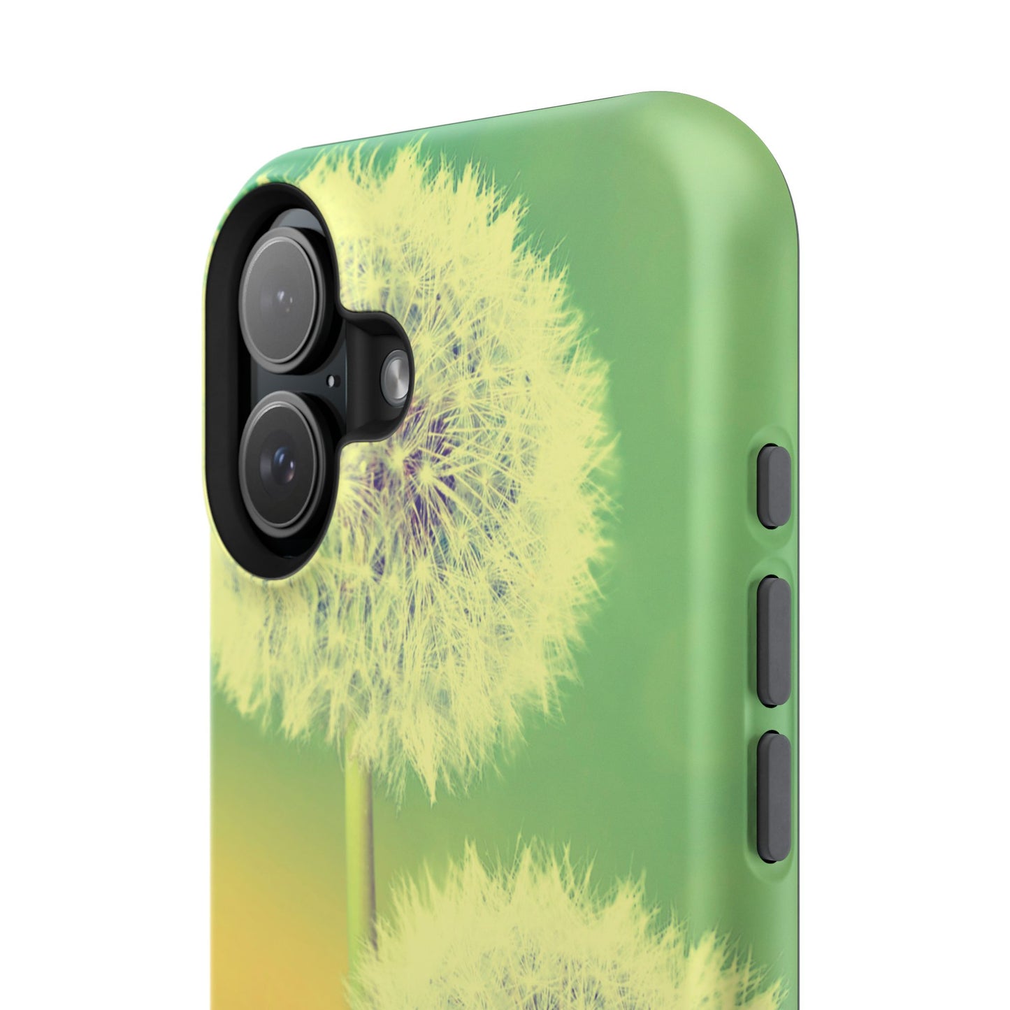 Impact-Resistant Phone Case - Whimsical Dandelion