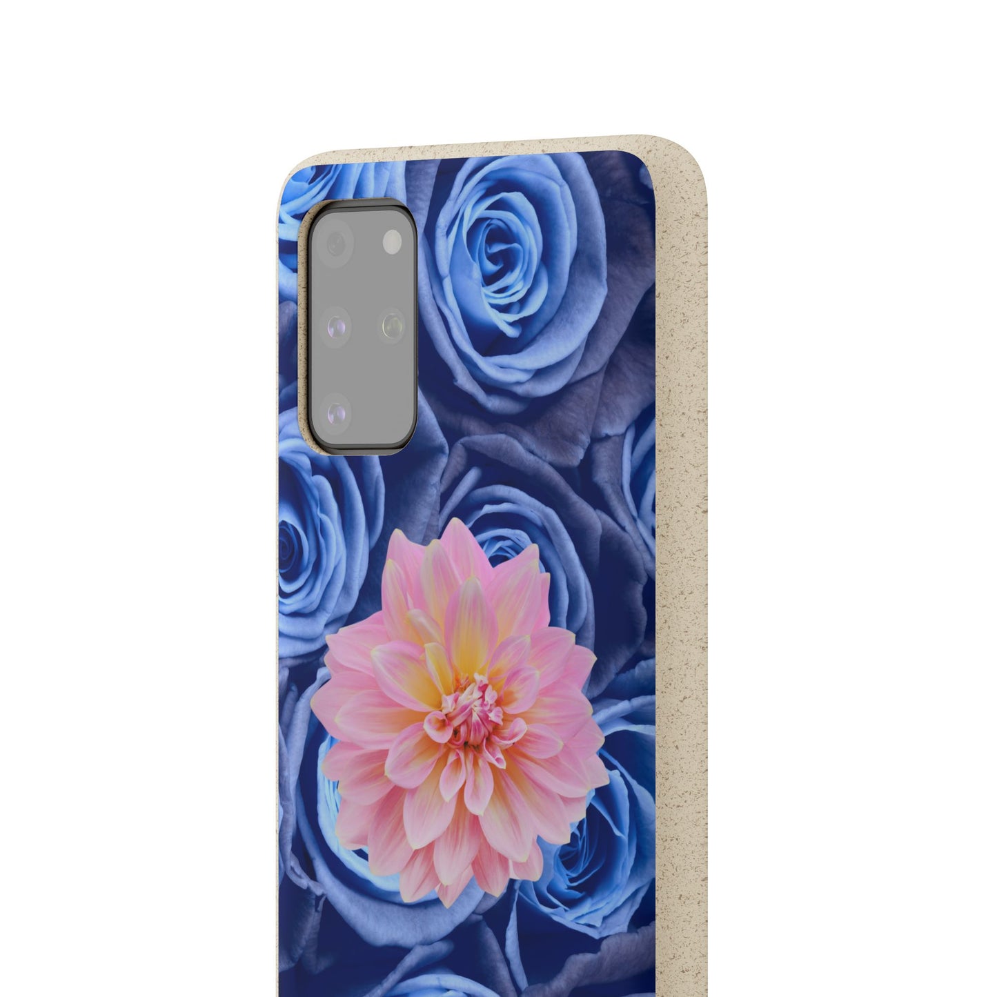 Biodegradable Cases- Blue Roses Design