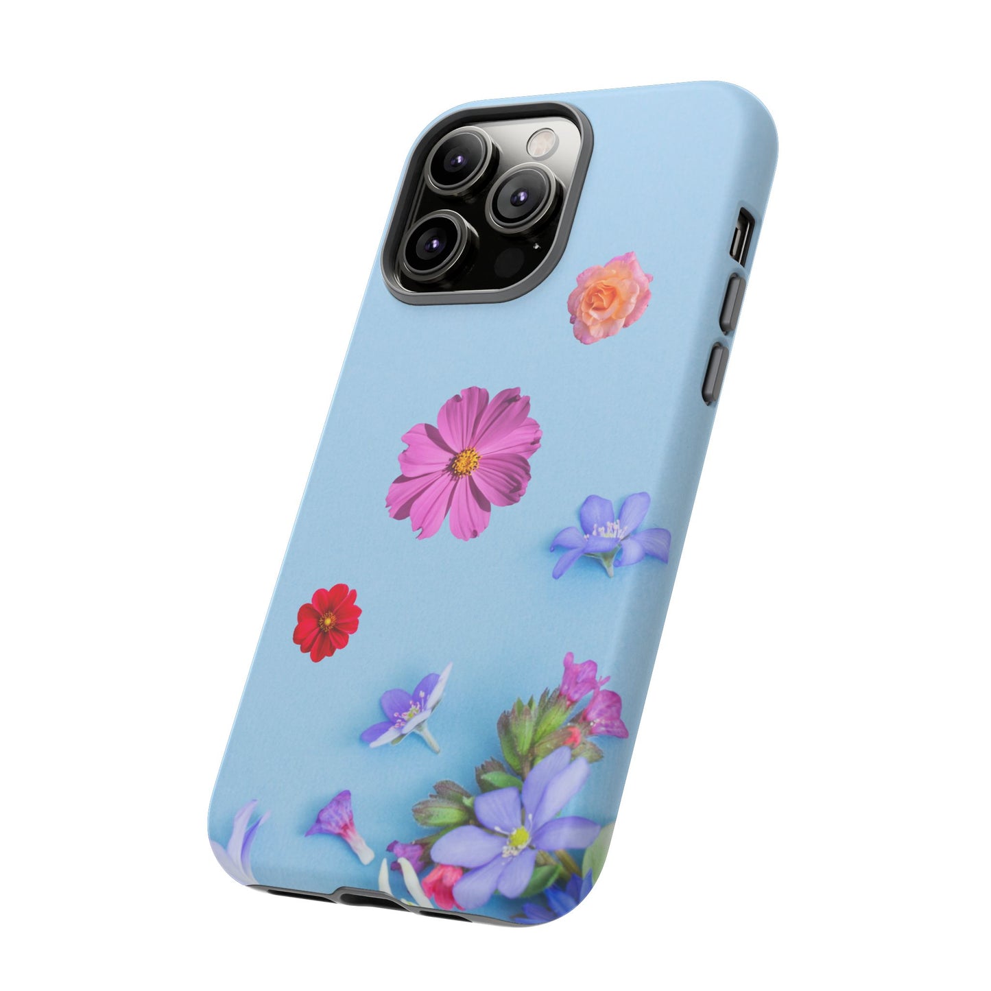 Tough Phone Case - Colorful Flower Design for Spring & Summer