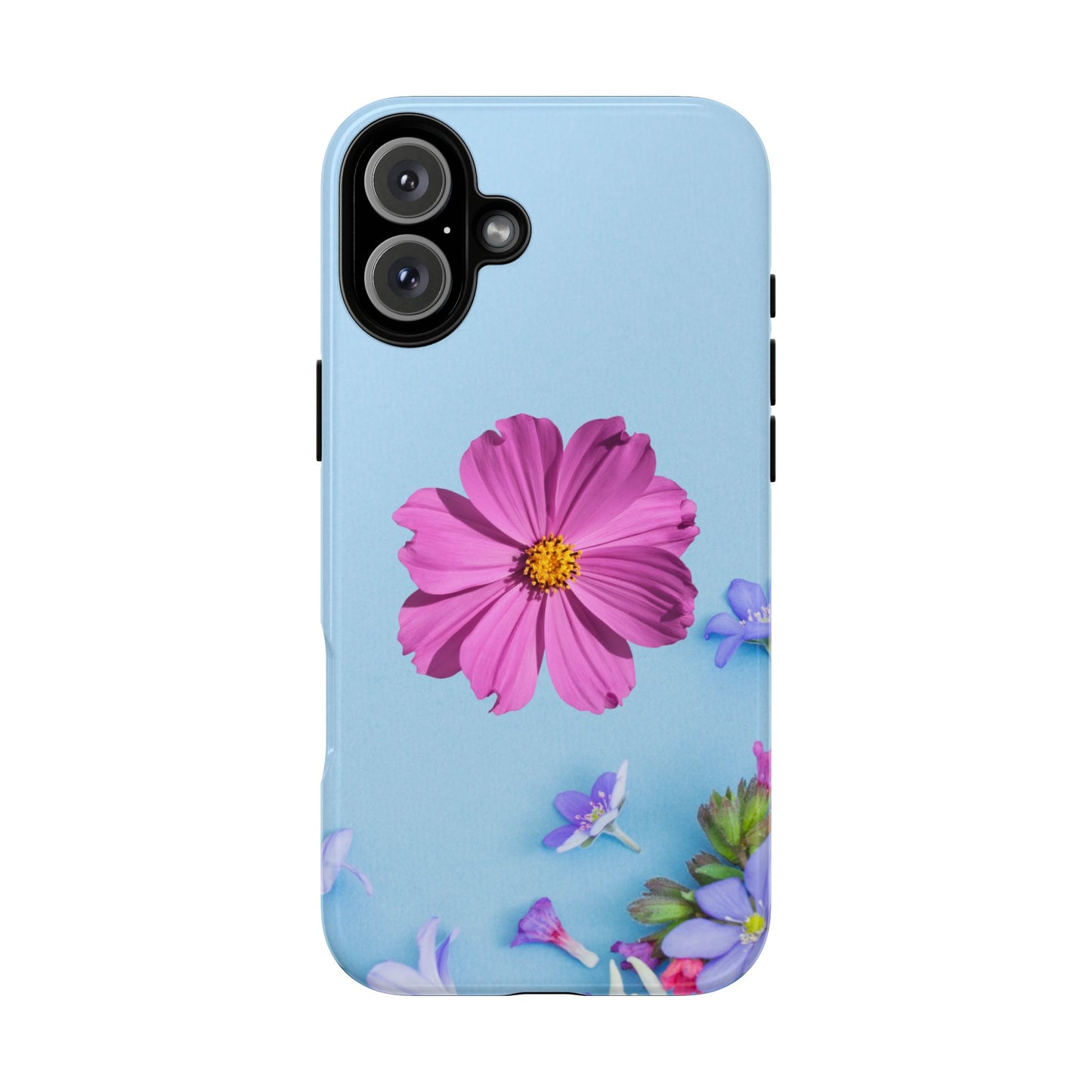 Tough Phone Case - Durable Protection with Vibrant Flower Design