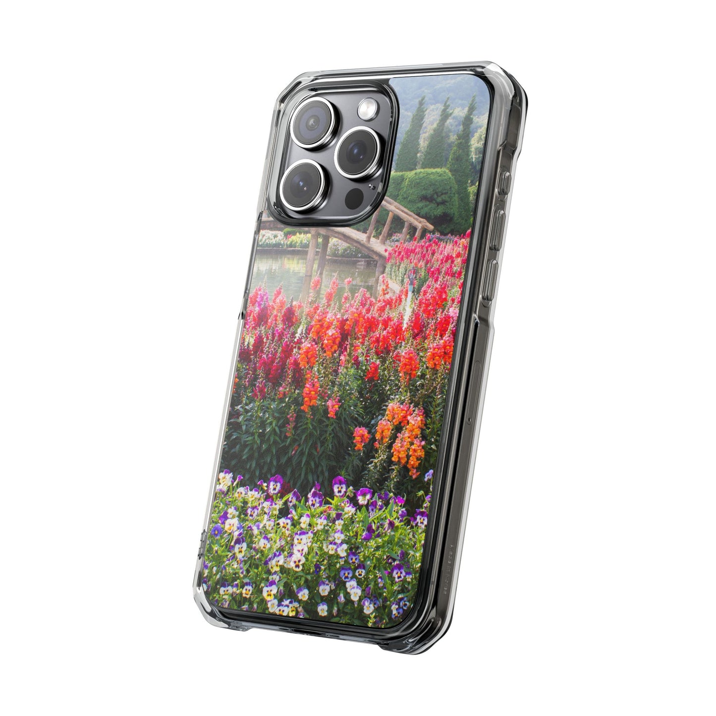 Magnetic Clear Impact Case - Nature-Inspired Phone Protection