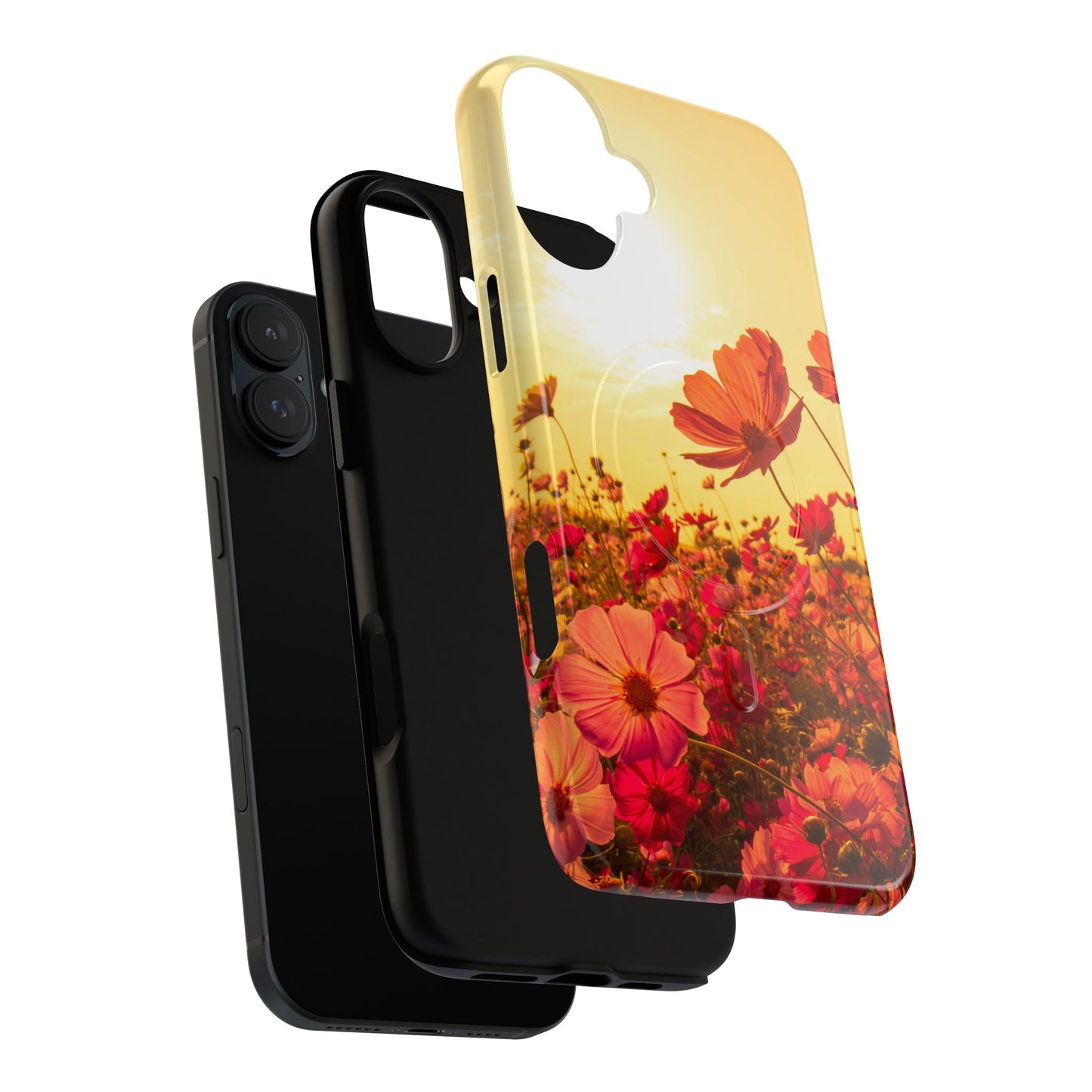 Tough Magnetic Phone Case – Vibrant Floral  and Stylish Protection for Nature Lovers