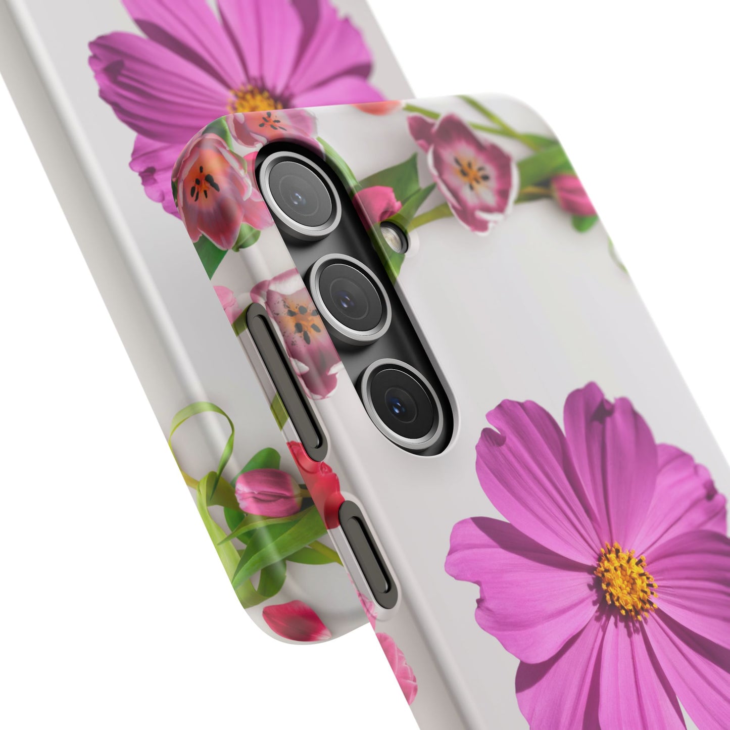 Snap Case- Elegant Flower Design