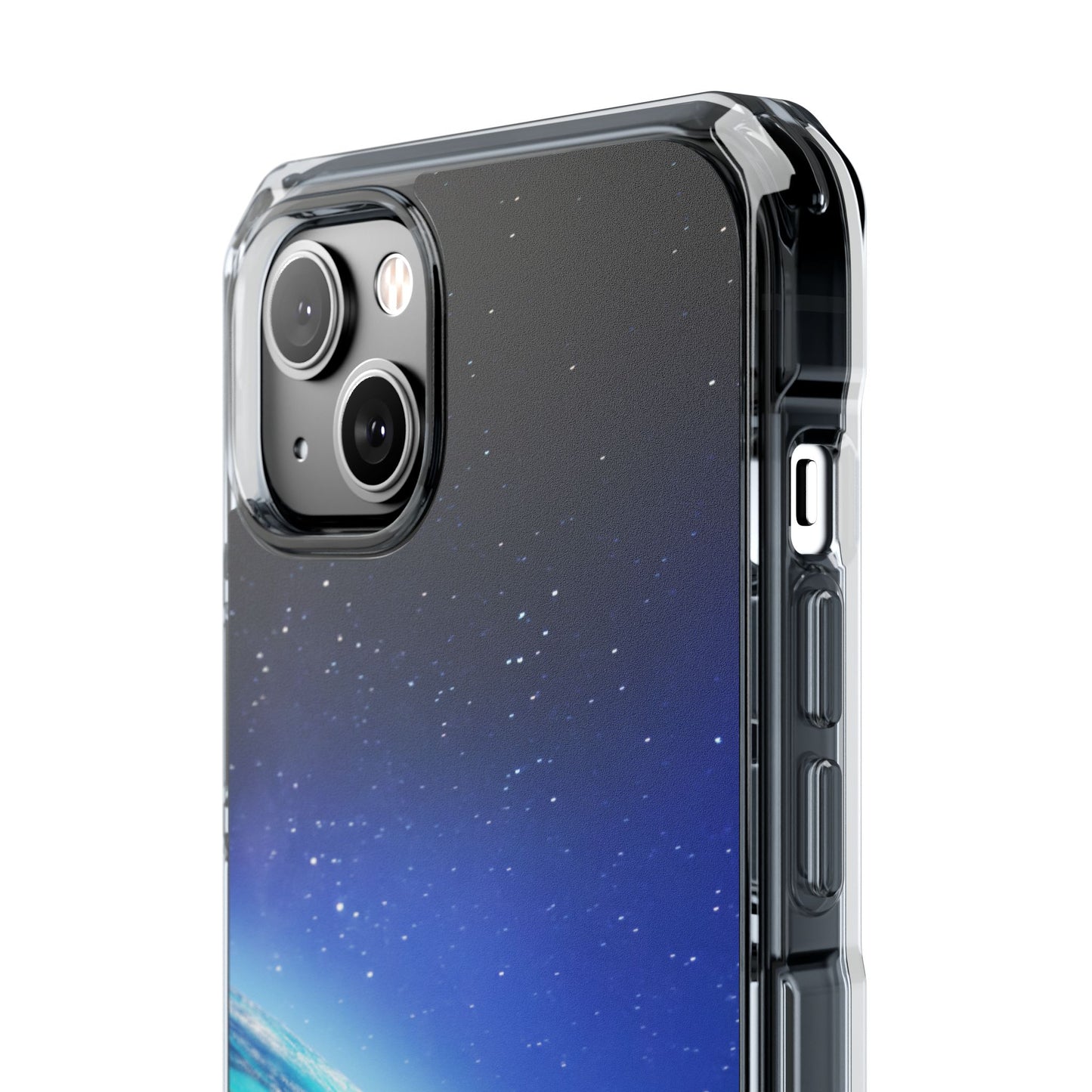 Magnetic Clear Impact Case - Galaxy Earth