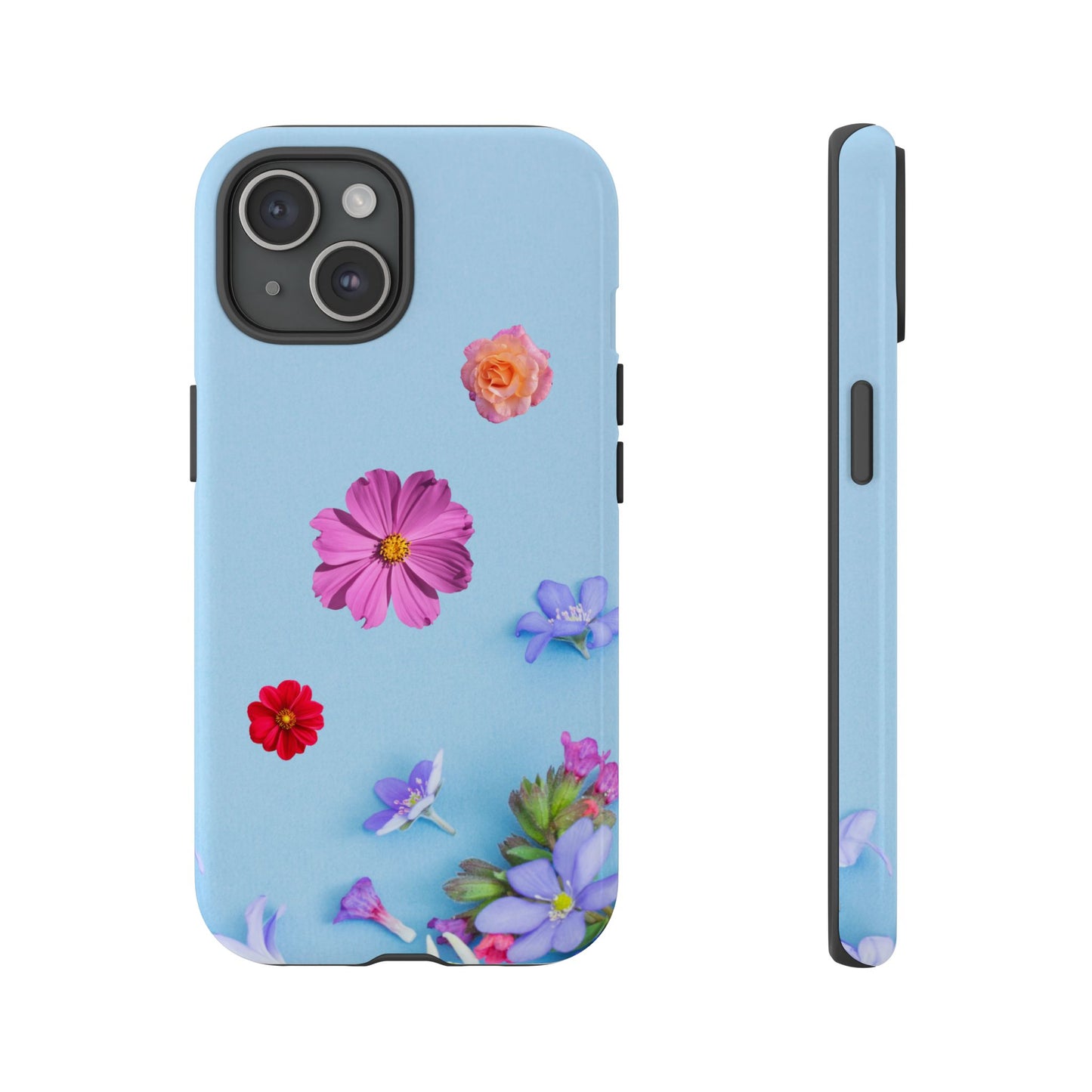 Tough Phone Case - Colorful Flower Design for Spring & Summer