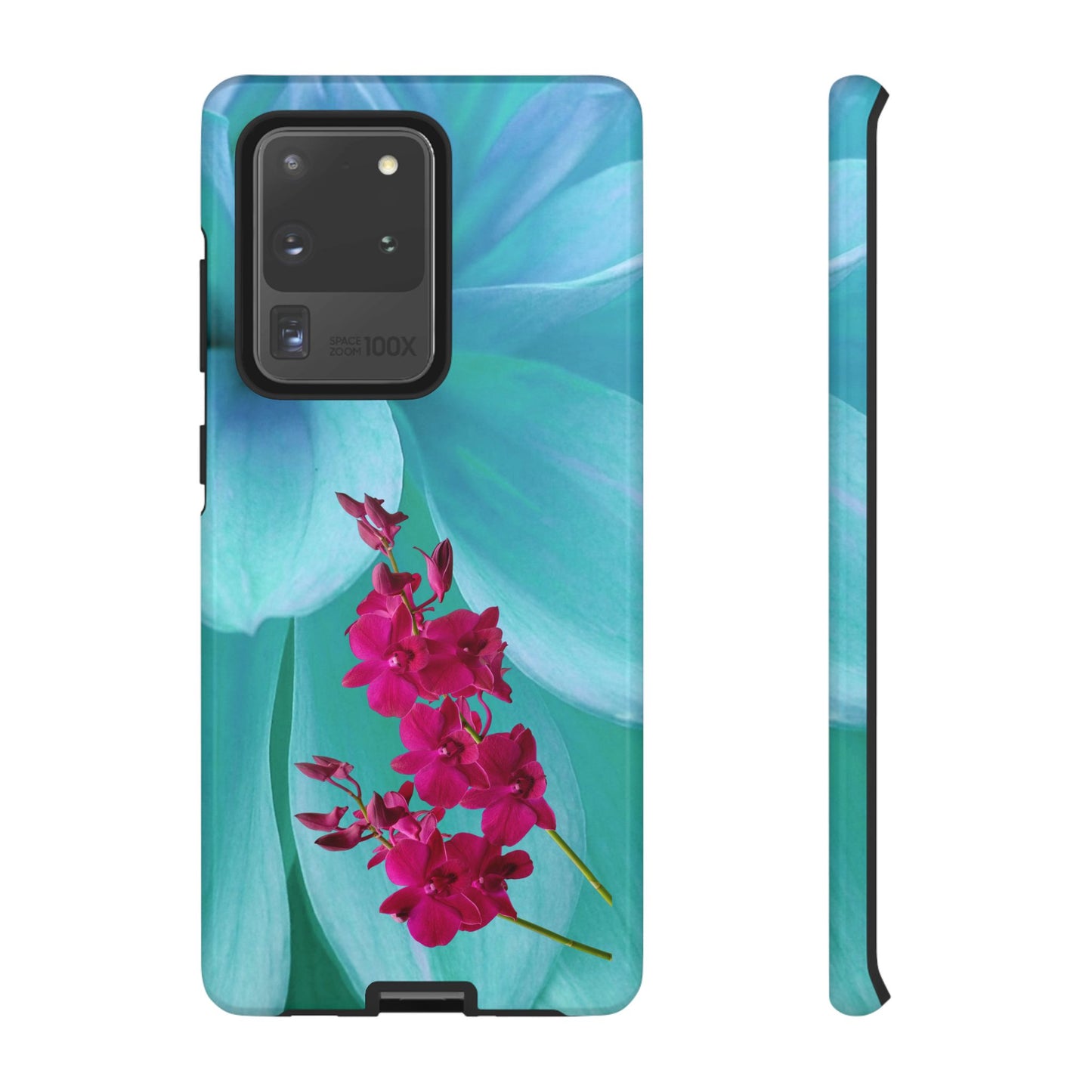 Tough Phone Case - Elegant Orchid Design