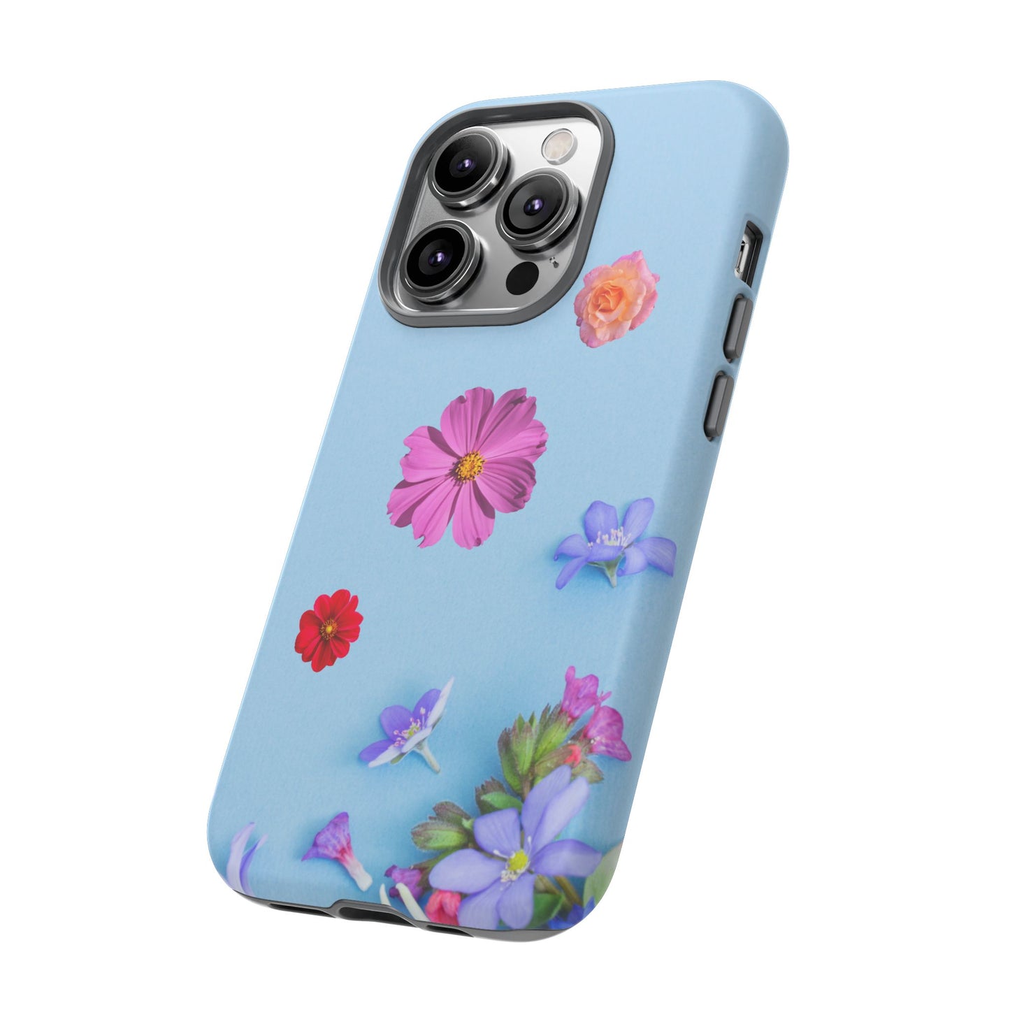 Tough Phone Case - Colorful Flower Design for Spring & Summer