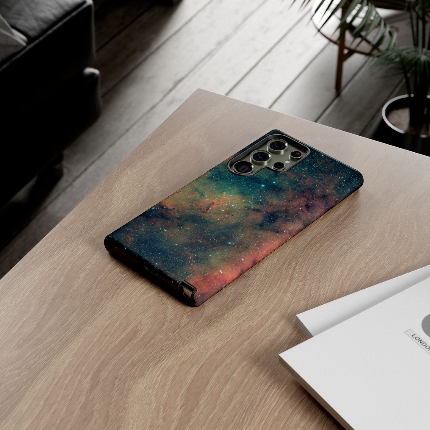 Tough Phone Case - Cosmic Nebula Design