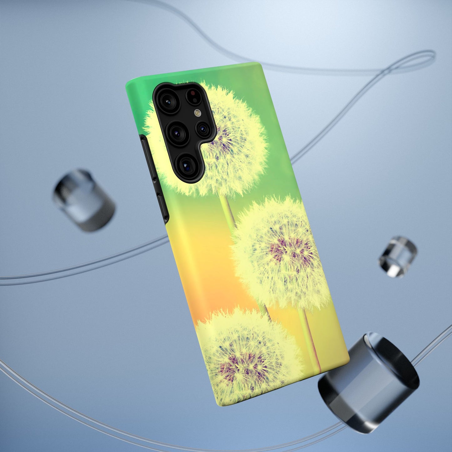 Impact-Resistant Phone Case - Whimsical Dandelion