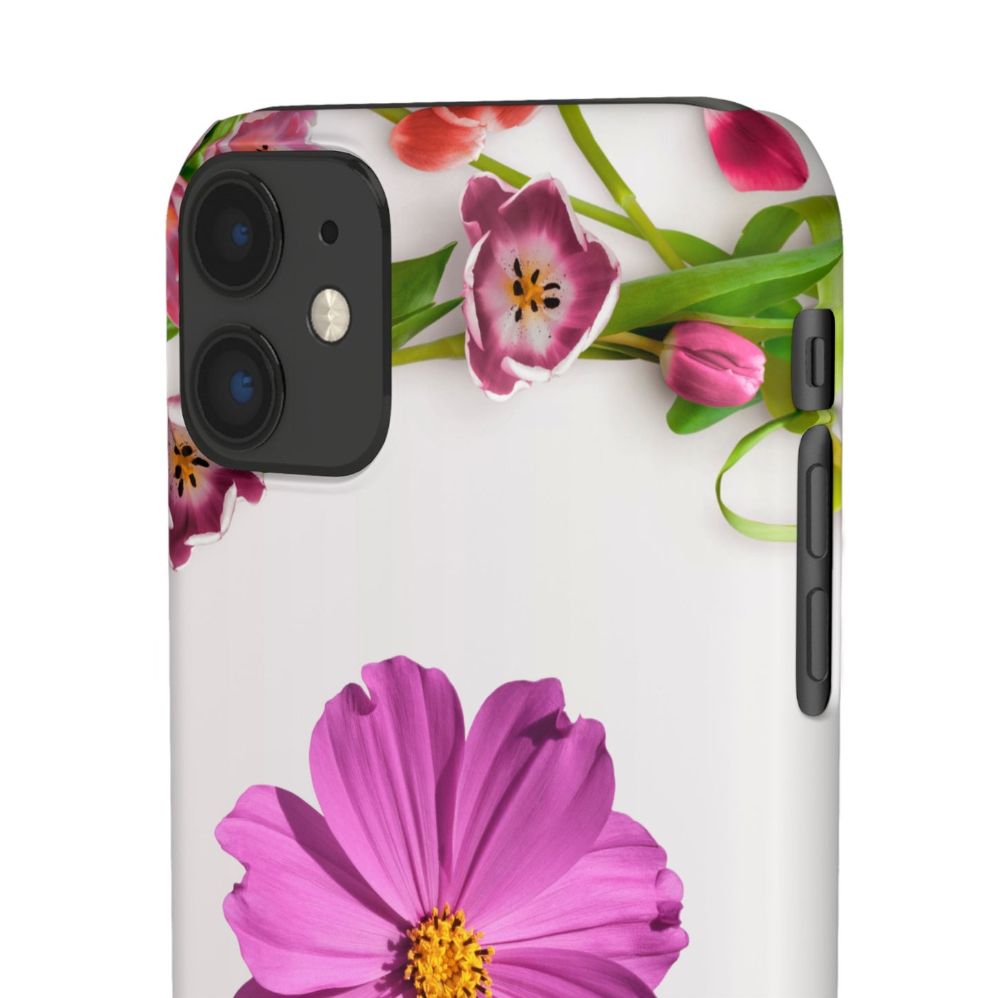 Snap Case- Elegant Flower Design