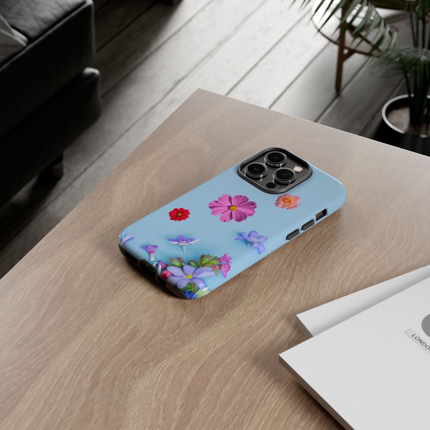 Tough Phone Case - Colorful Flower Design for Spring & Summer