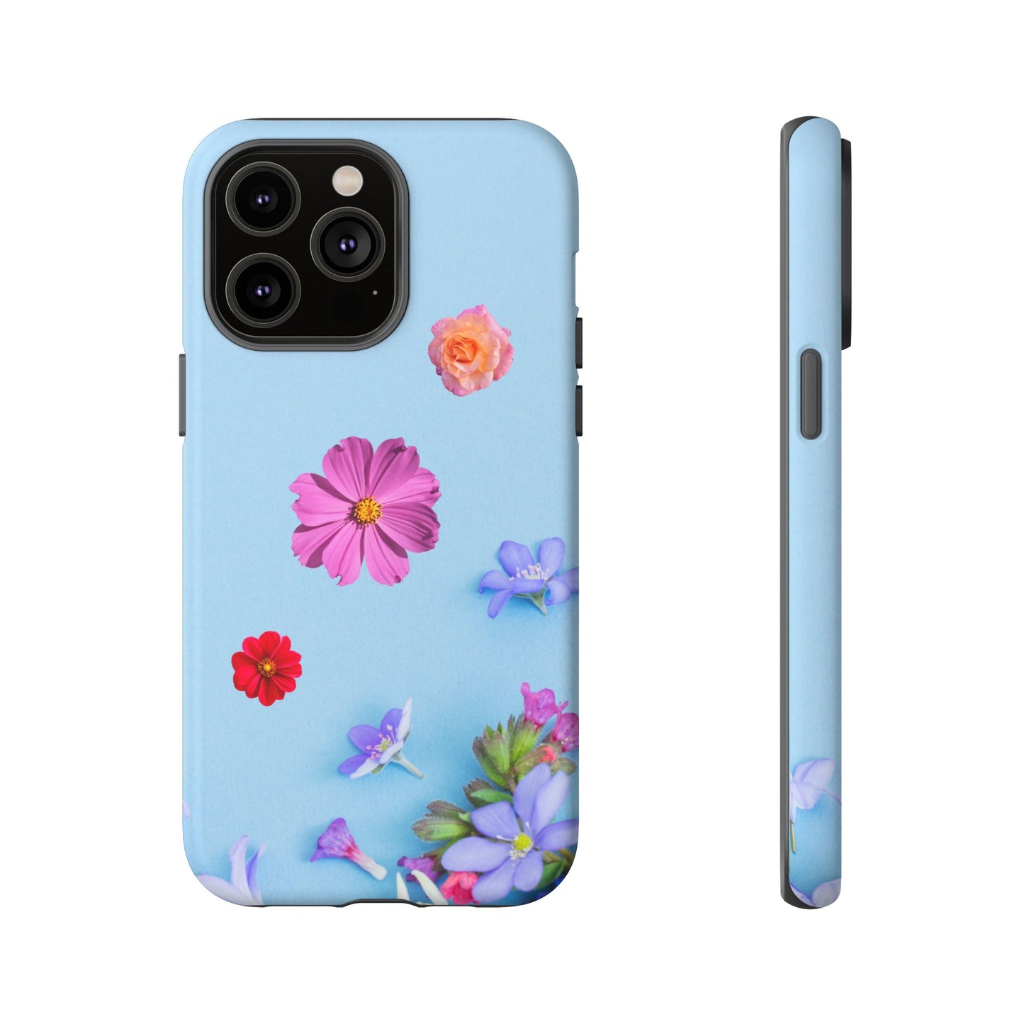 Tough Phone Case - Colorful Flower Design for Spring & Summer