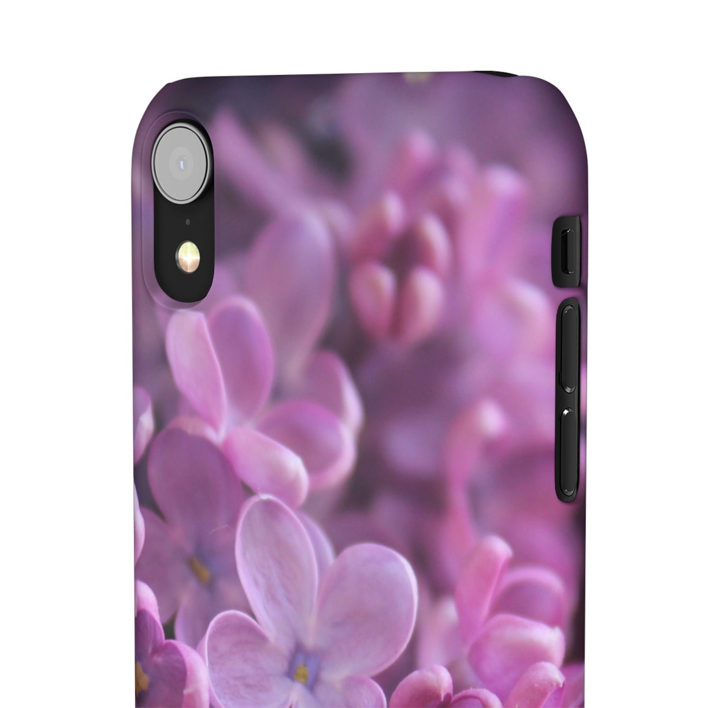 Snap Cases – Vibrant Purple Blossom Design for a Personalized Touch