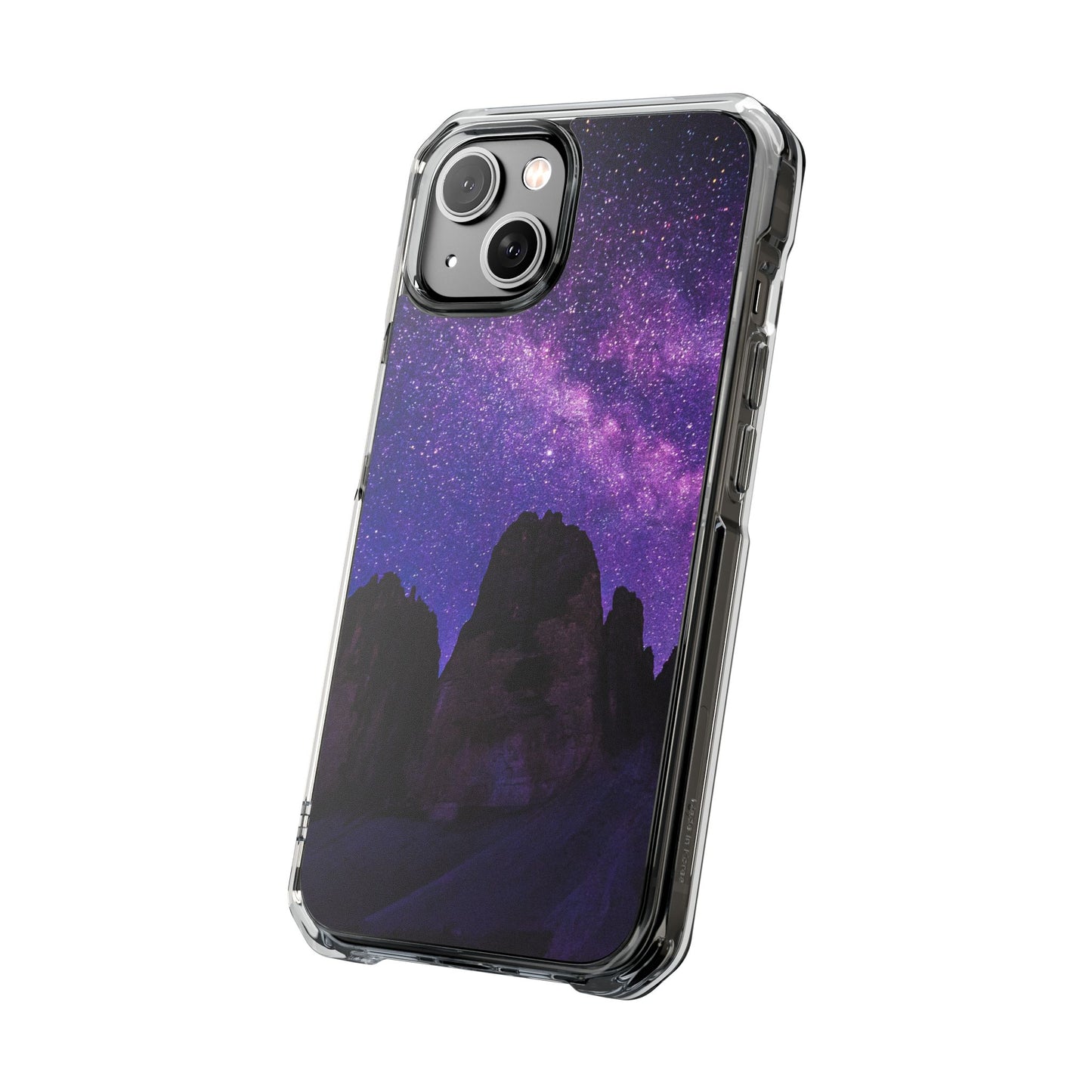 Magnetic Clear Impact Case- Stunning Starry Design