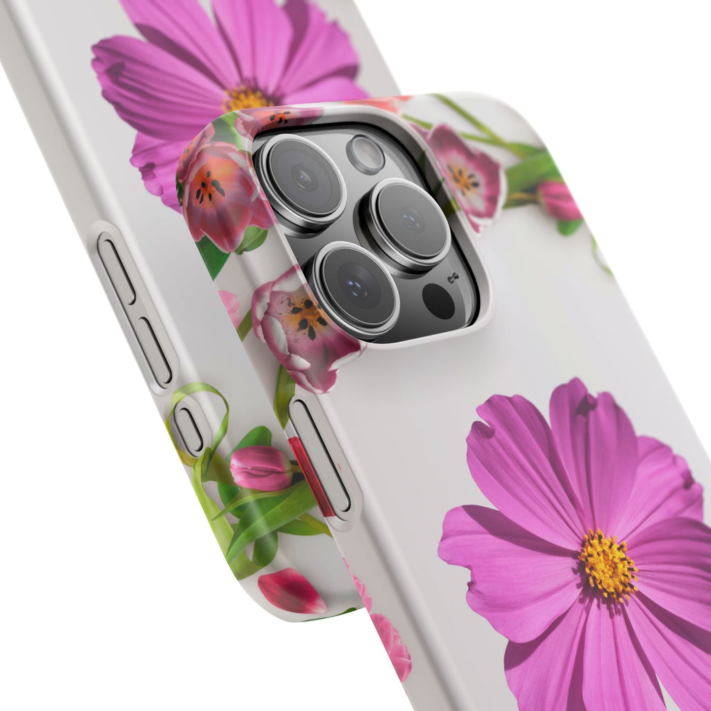 Snap Case- Elegant Flower Design