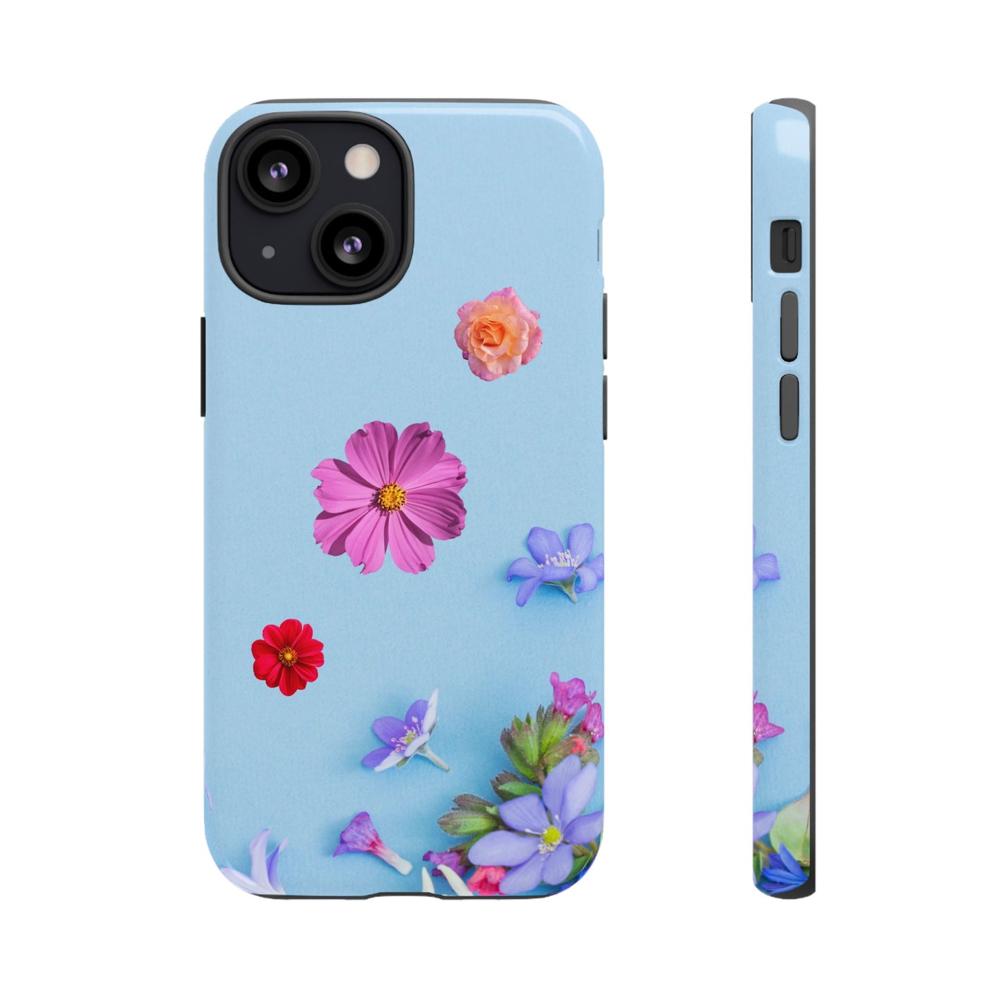 Tough Phone Case - Colorful Flower Design for Spring & Summer