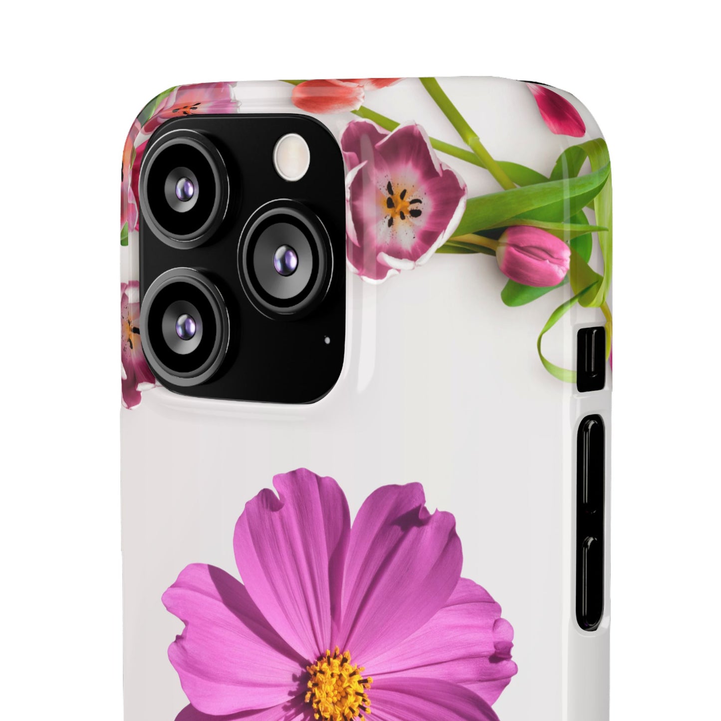 Snap Case- Elegant Flower Design