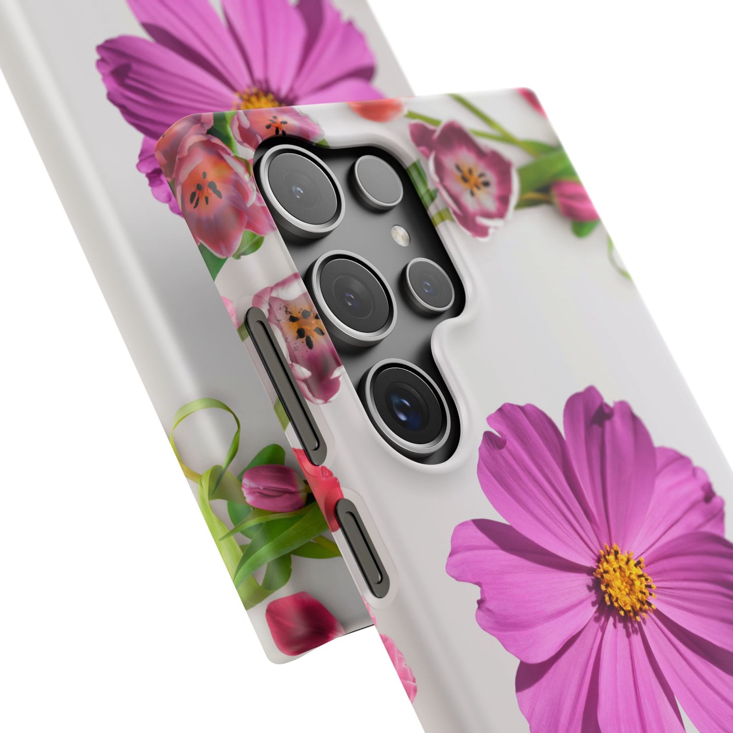 Snap Case- Elegant Flower Design