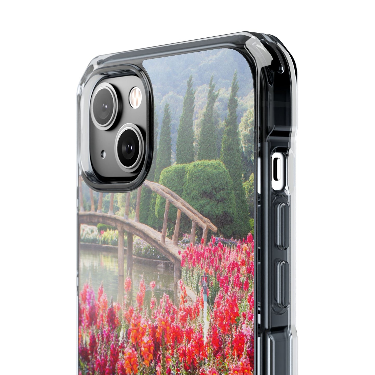 Magnetic Clear Impact Case - Nature-Inspired Phone Protection