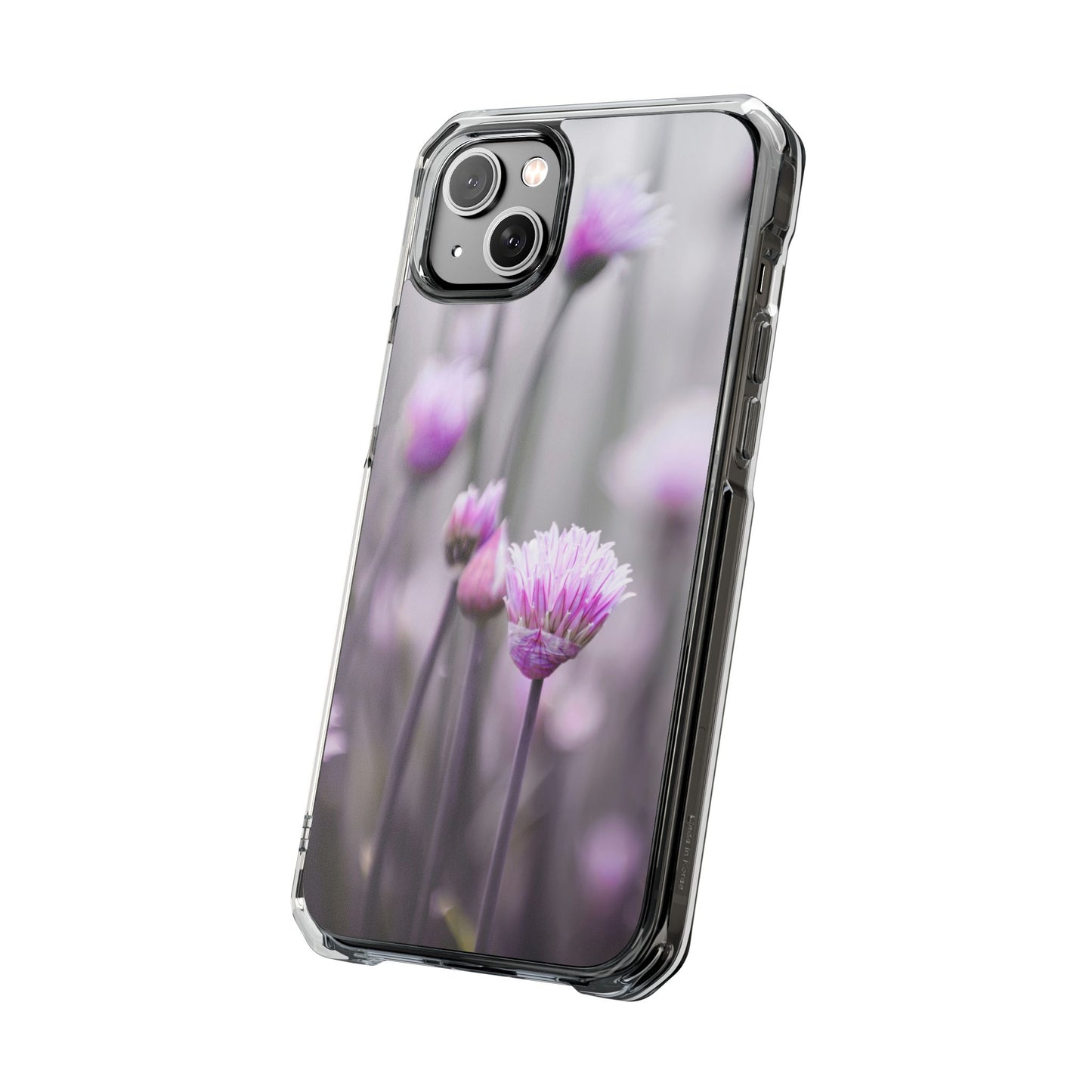 Magnetic Clear Impact Case - Protective Phone Case with Nature Design