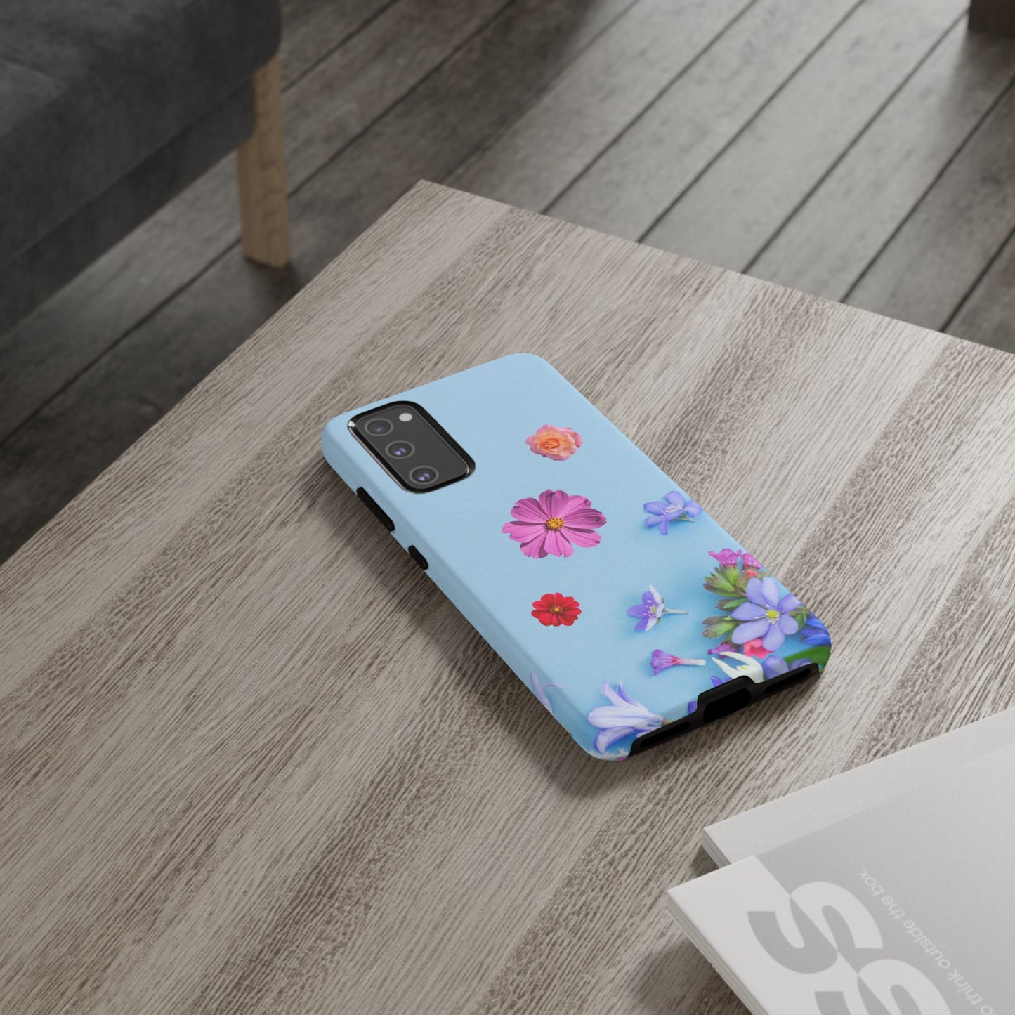 Tough Phone Case - Colorful Flower Design for Spring & Summer