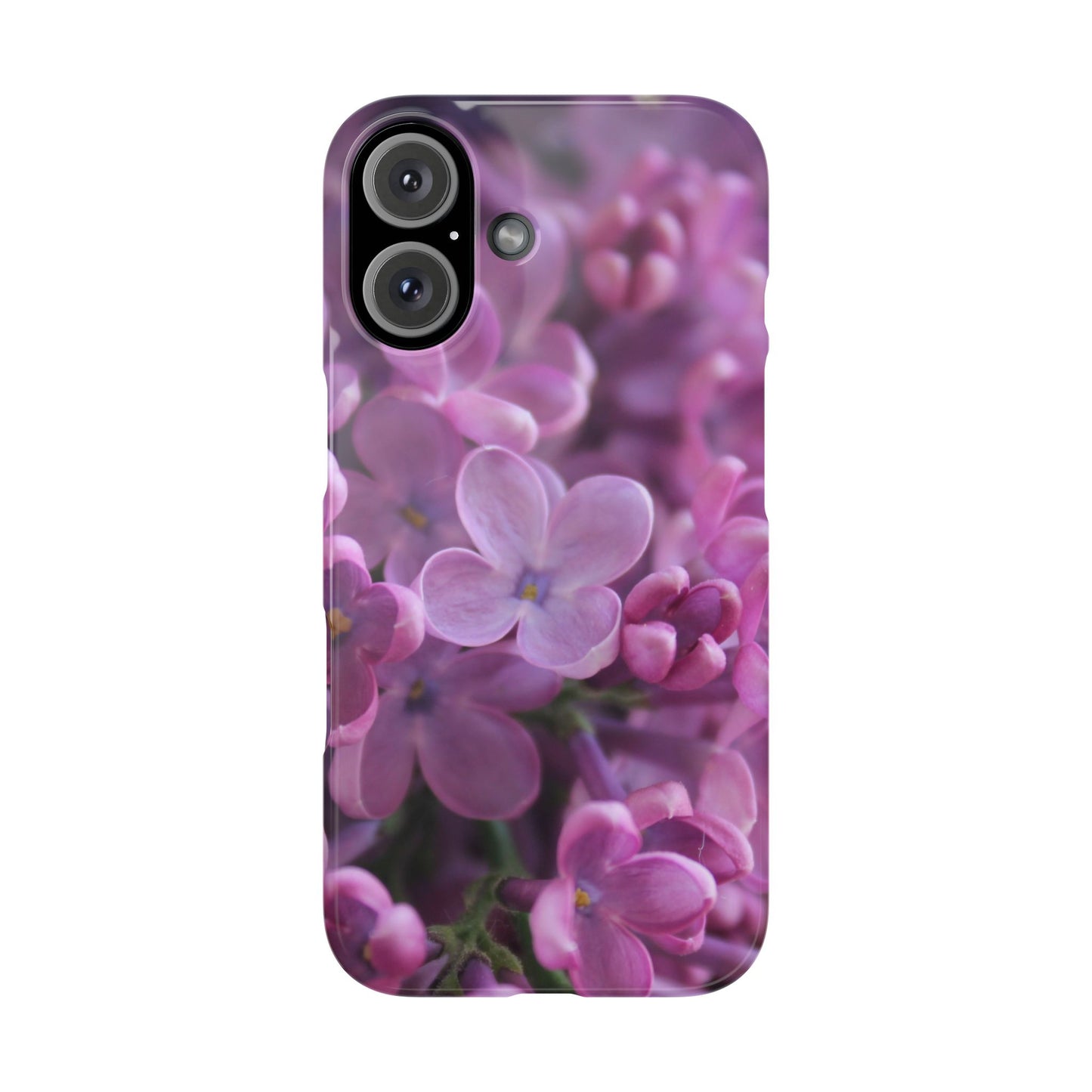 Snap Cases – Vibrant Purple Blossom Design for a Personalized Touch