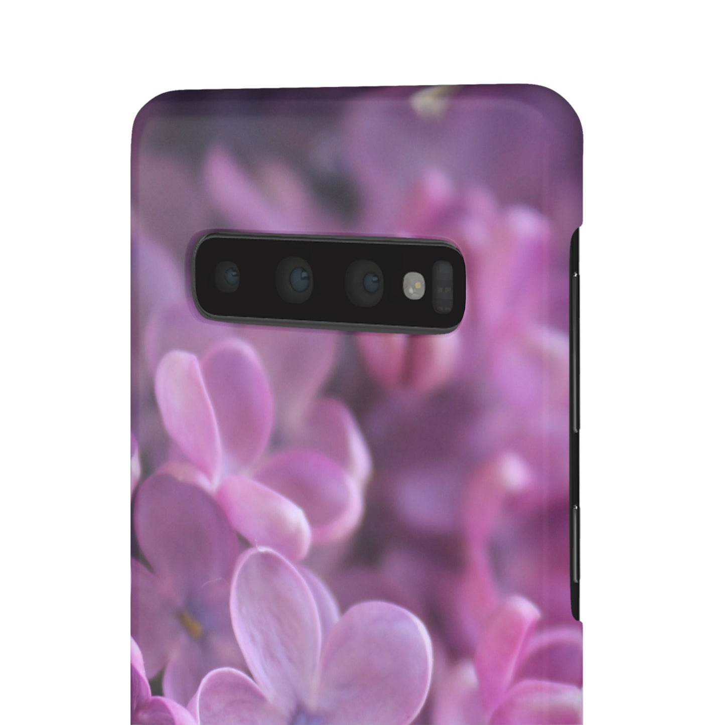 Snap Cases – Vibrant Purple Blossom Design for a Personalized Touch