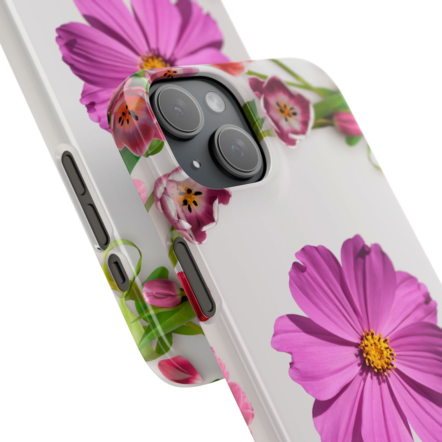 Snap Case- Elegant Flower Design