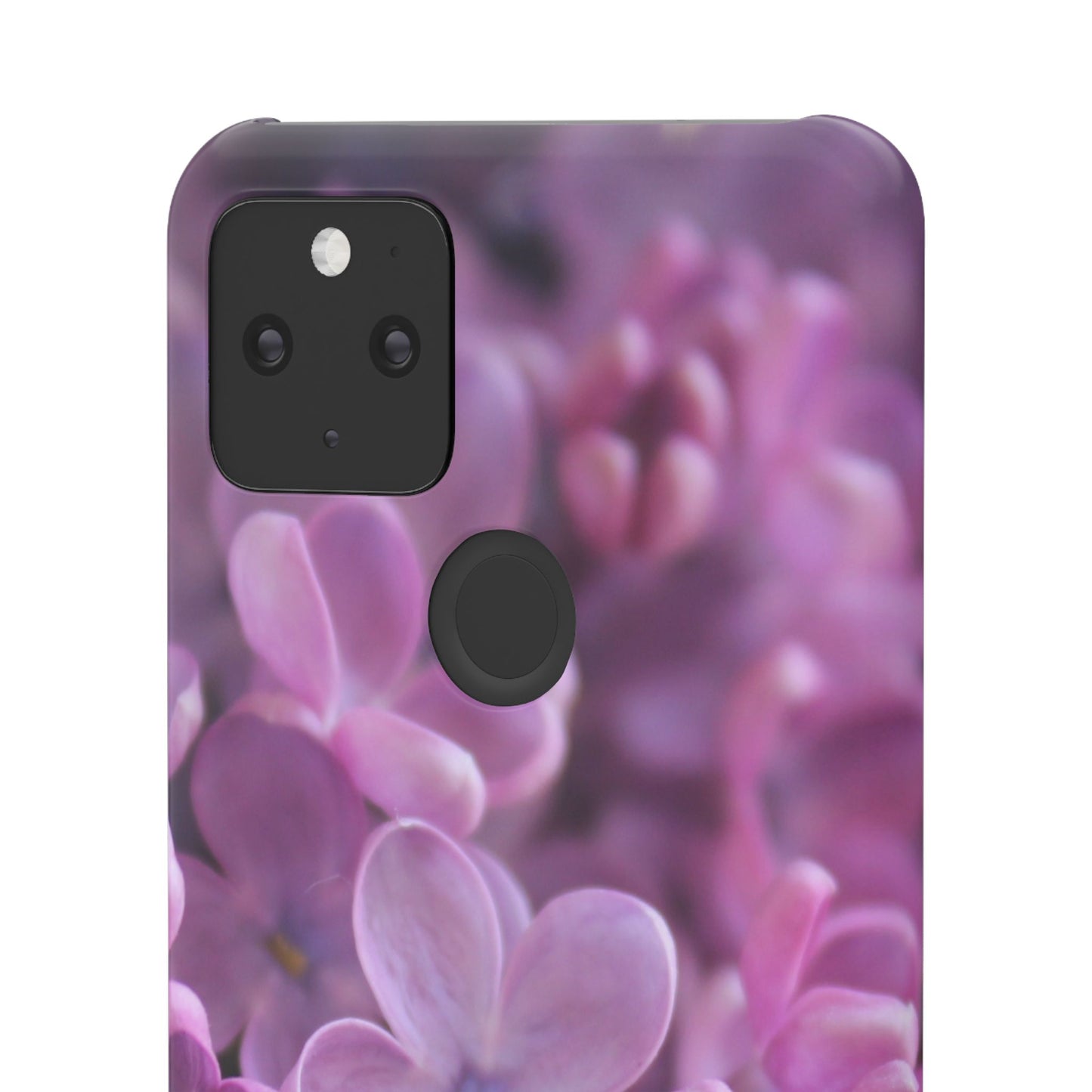 Snap Cases – Vibrant Purple Blossom Design for a Personalized Touch